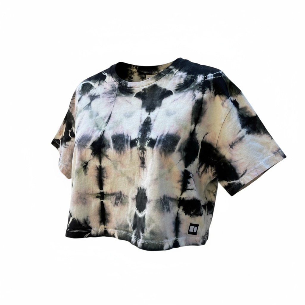 Ghosted Crop Top